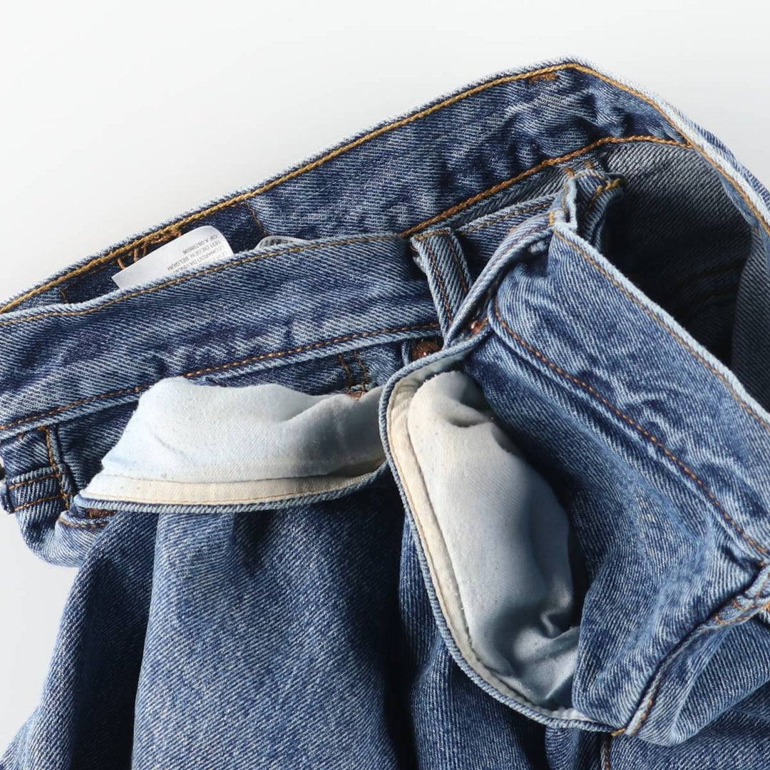 Levi's 501 straight denim pants for men, size W33 cotton blue type Vintage Second Hand