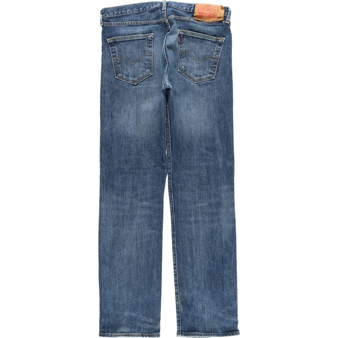 Levi's 501 straight denim pants for men, size W34 cotton blue type Vintage Second Hand