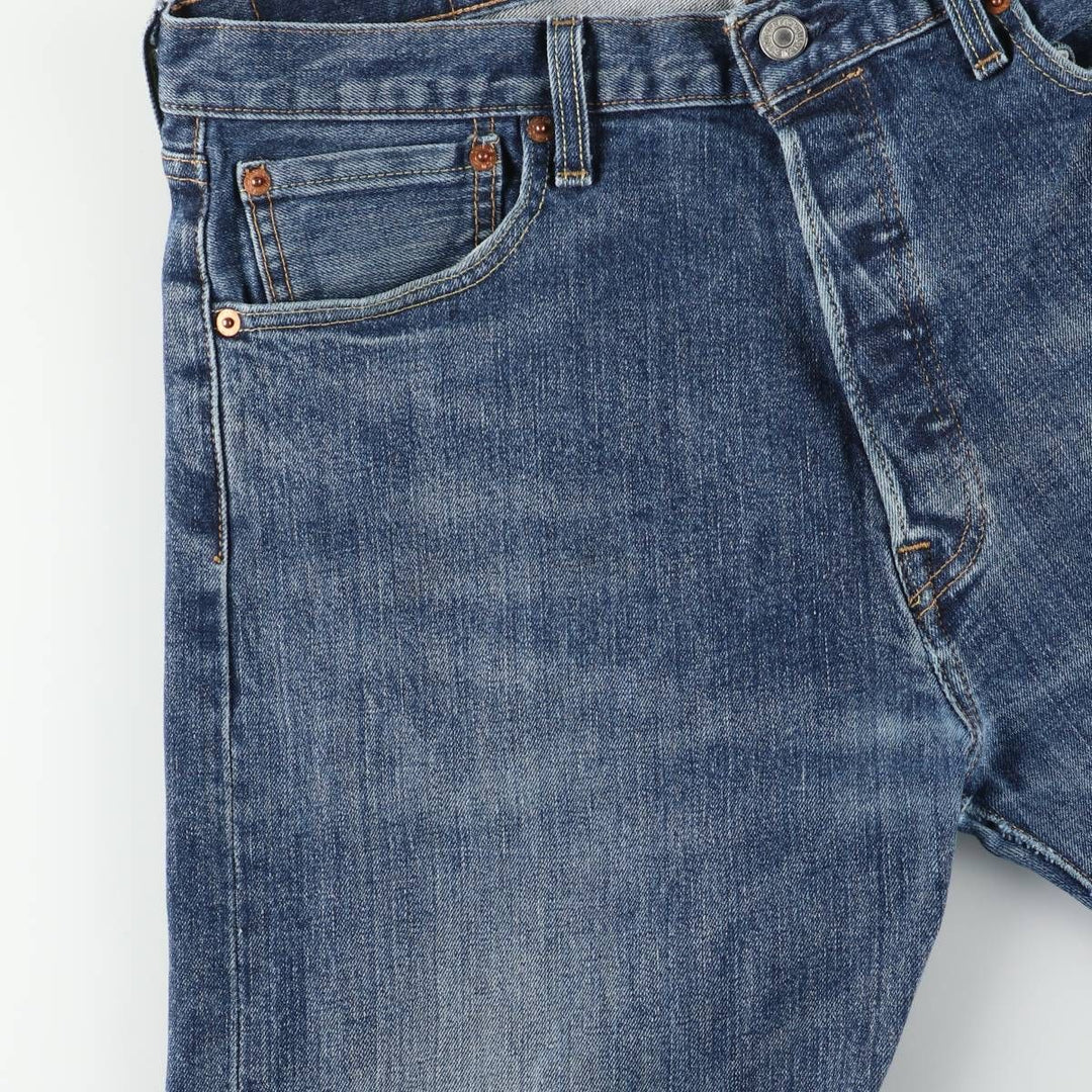 Levi's 501 straight denim pants for men, size W34 cotton blue type Vintage Second Hand