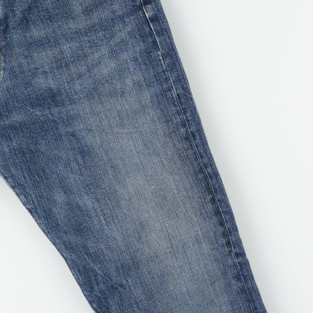 Levi's 501 straight denim pants for men, size W34 cotton blue type Vintage Second Hand