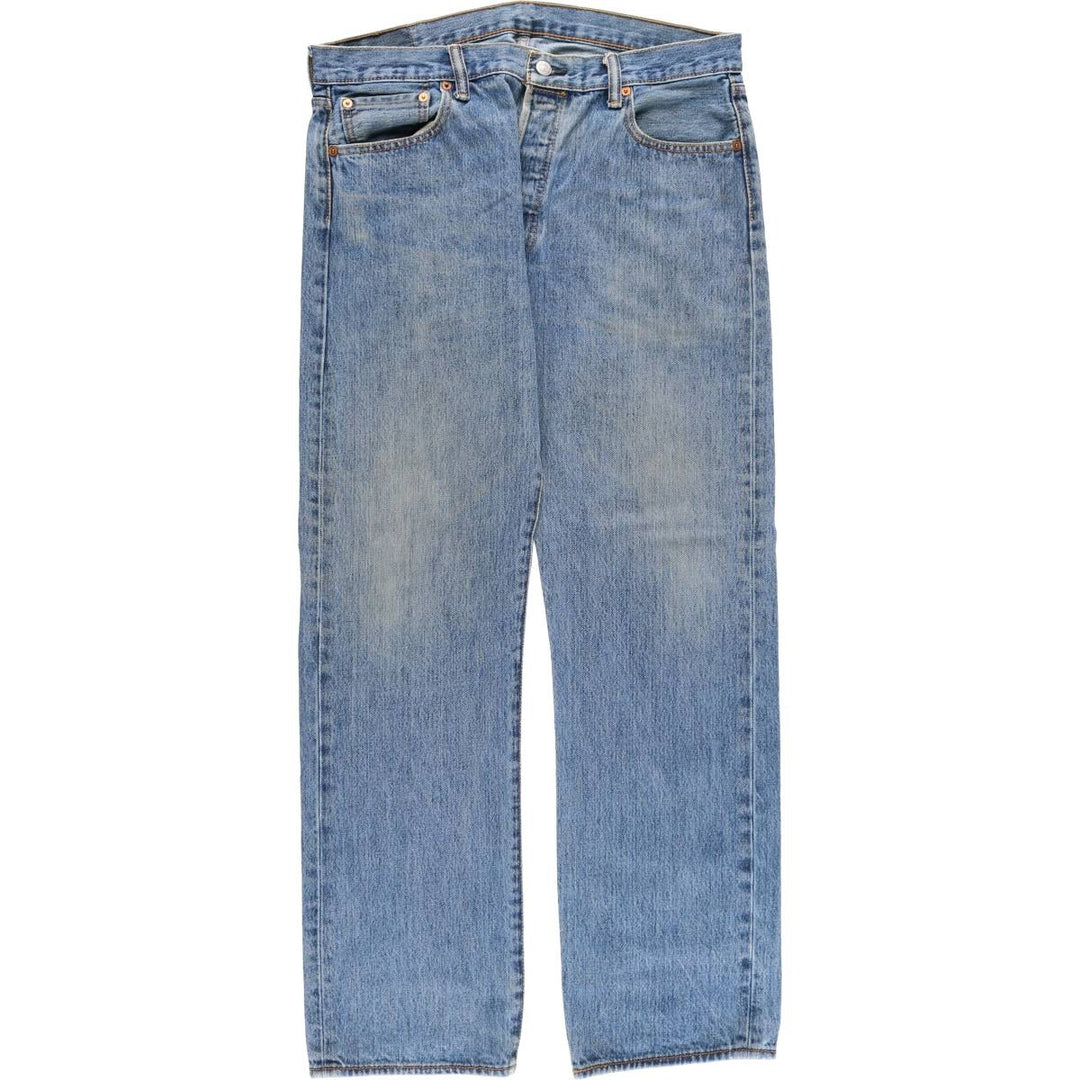 Levi's 501 straight denim pants for men, size W36 cotton blue type Vintage Second Hand