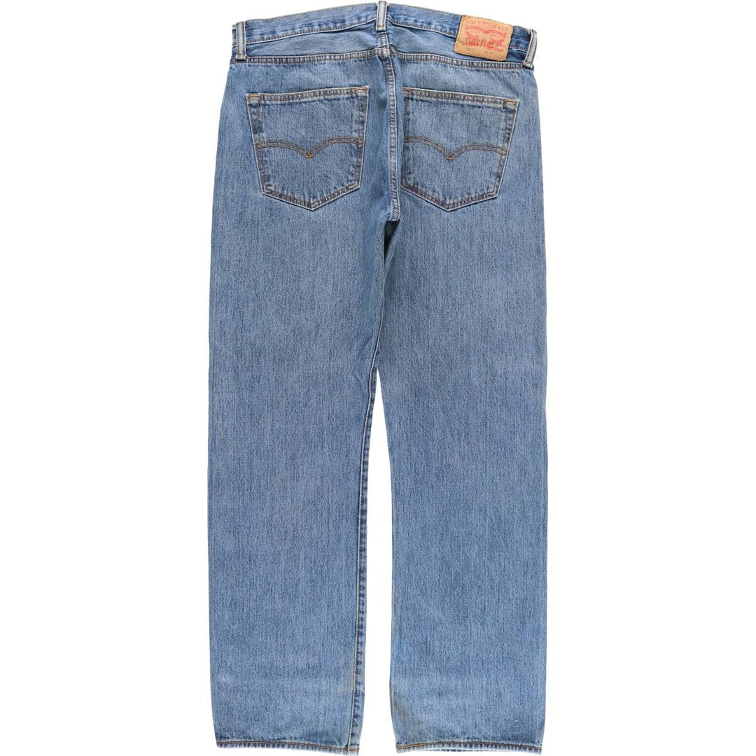Levi's 501 straight denim pants for men, size W36 cotton blue type Vintage Second Hand