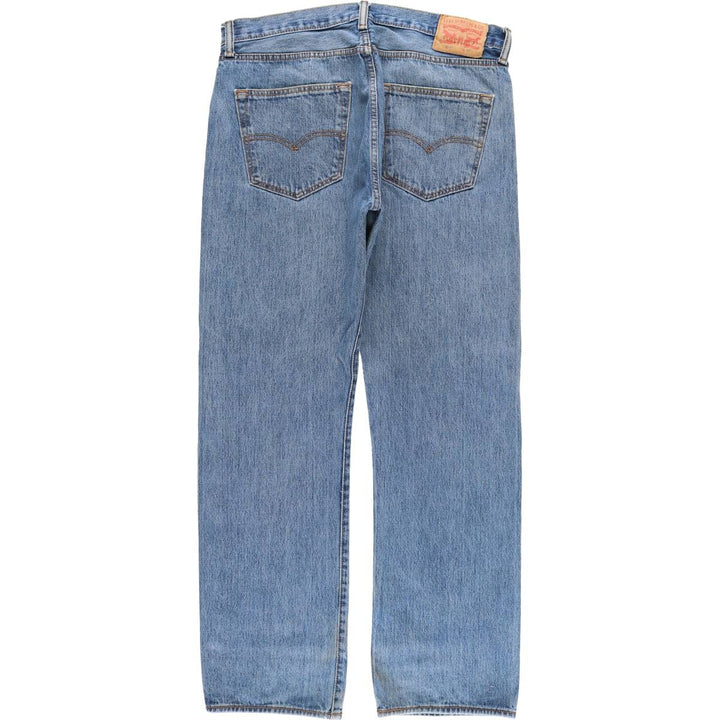 Levi's 501 straight denim pants for men, size W36 cotton blue type Vintage Second Hand