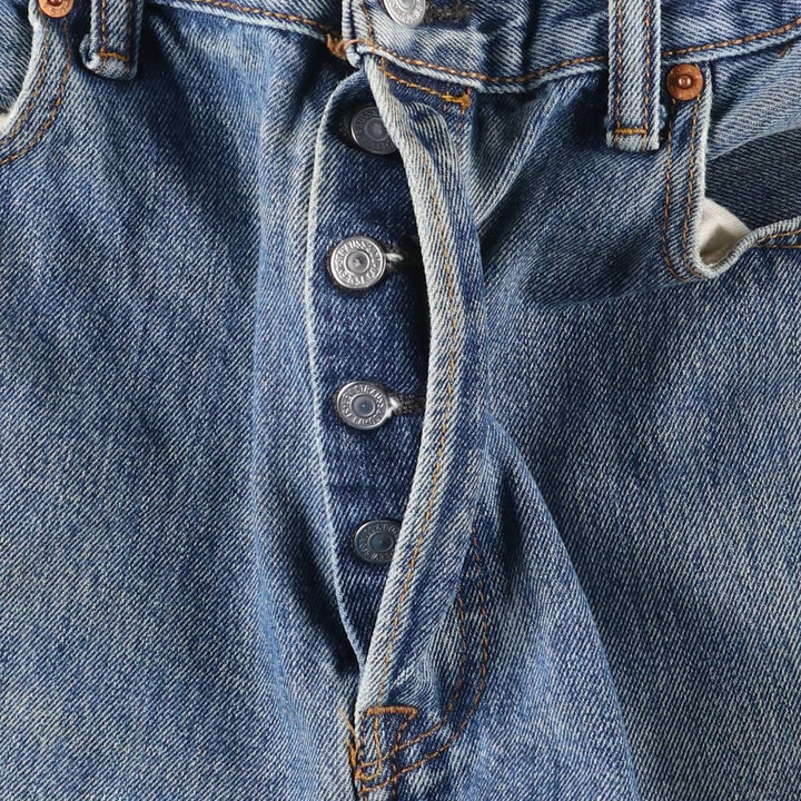 Levi's 501 straight denim pants for men, size W36 cotton blue type Vintage Second Hand