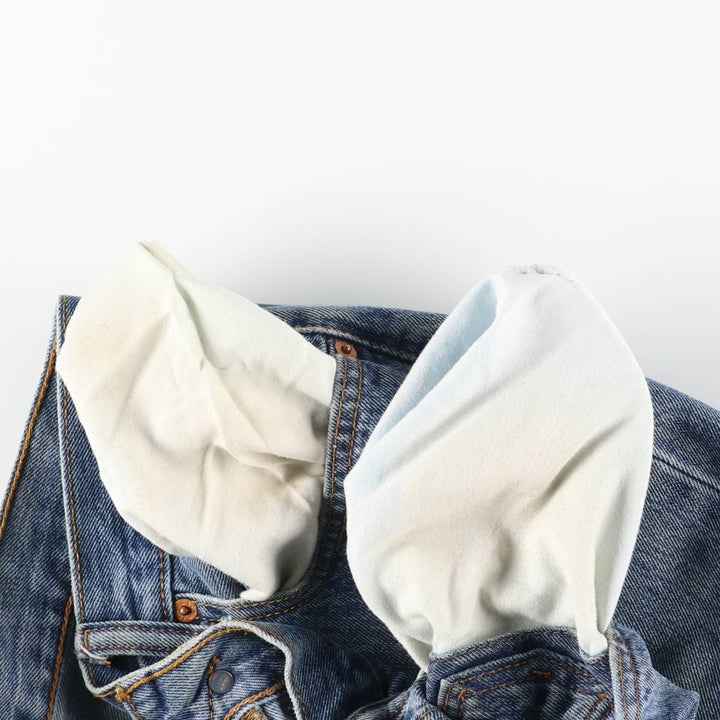 Levi's 501 straight denim pants for men, size W36 cotton blue type Vintage Second Hand