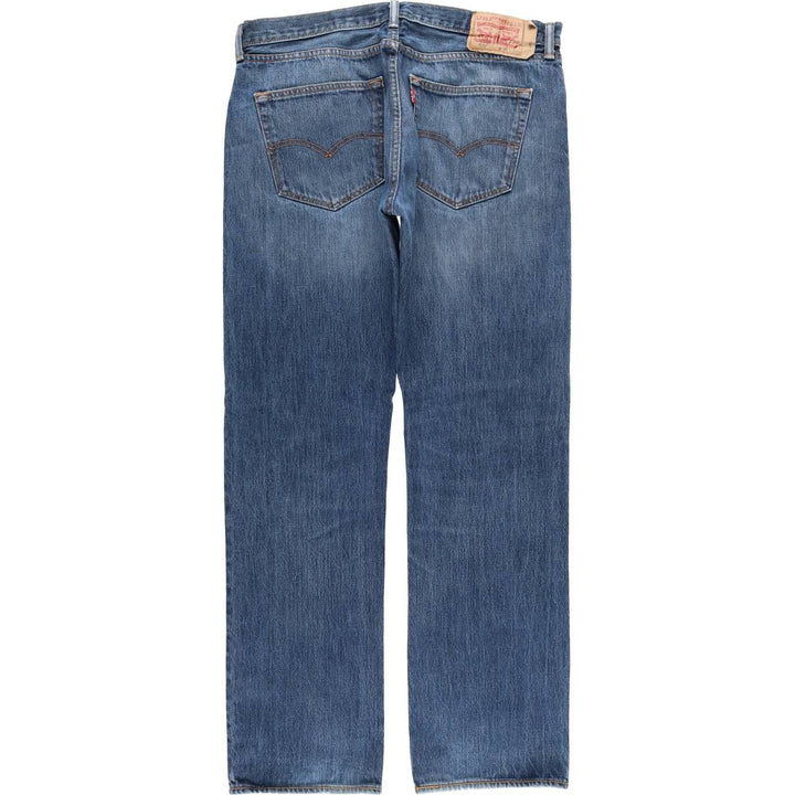 Levi's 501 straight denim pants for men, size W36 cotton blue type Vintage Second Hand