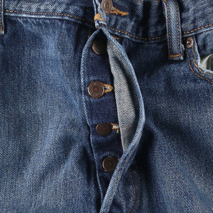 Levi's 501 straight denim pants for men, size W36 cotton blue type Vintage Second Hand
