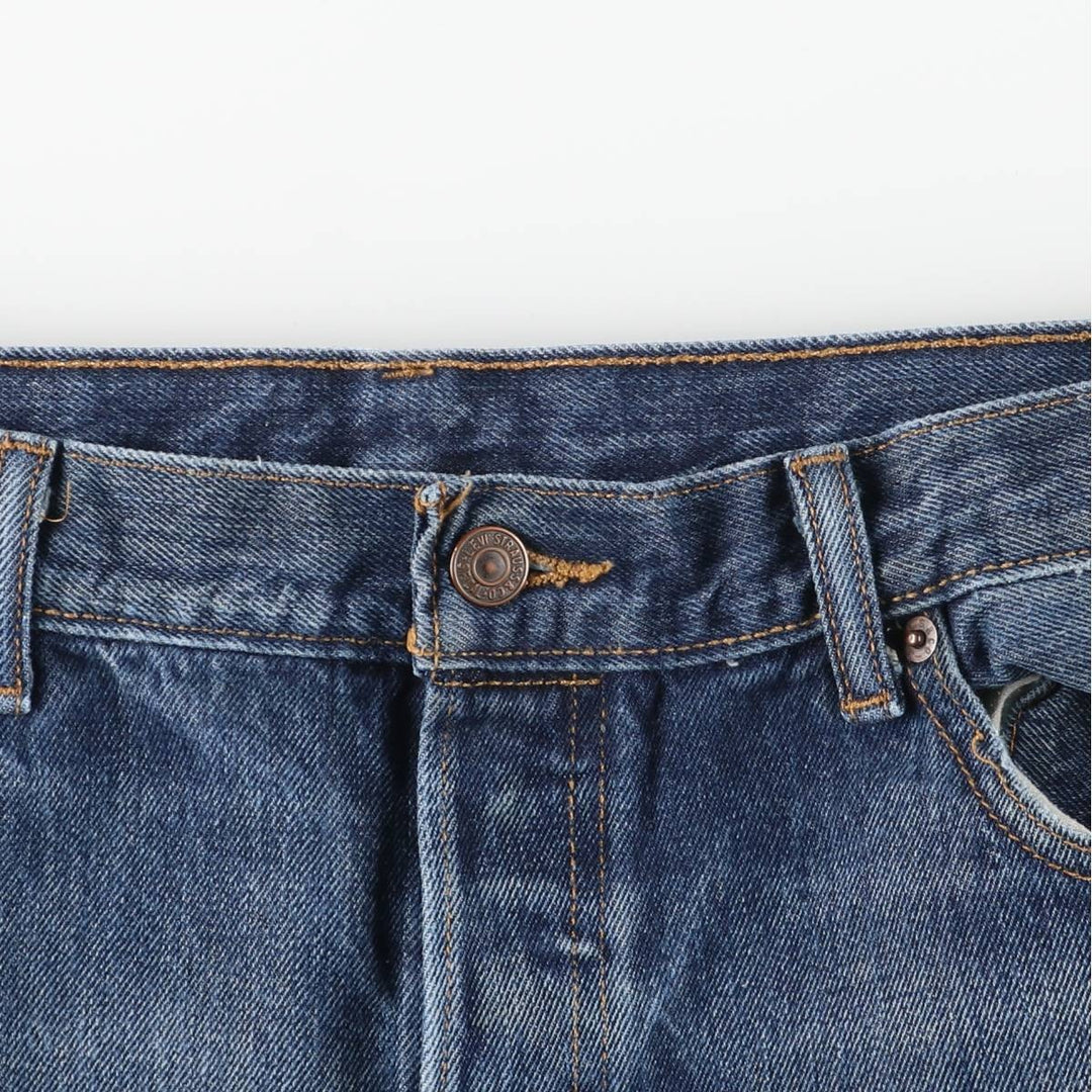 Levi's 501 straight denim pants for men, size W36 cotton blue type Vintage Second Hand