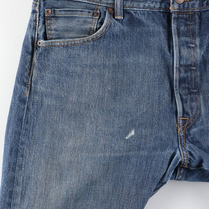 Levi's 501 straight denim pants for men, size W36 cotton blue type Vintage Second Hand
