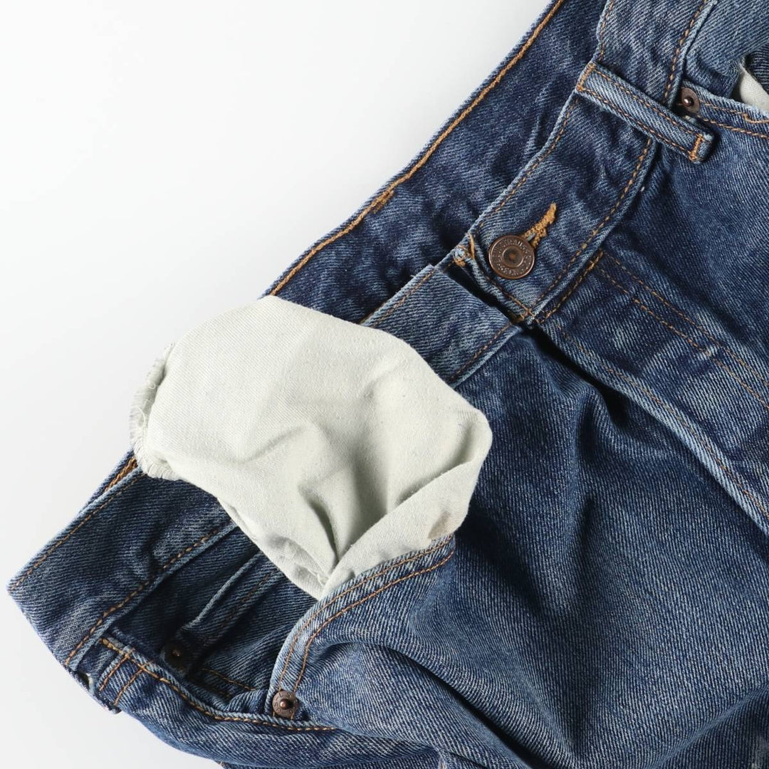 Levi's 501 straight denim pants for men, size W36 cotton blue type Vintage Second Hand