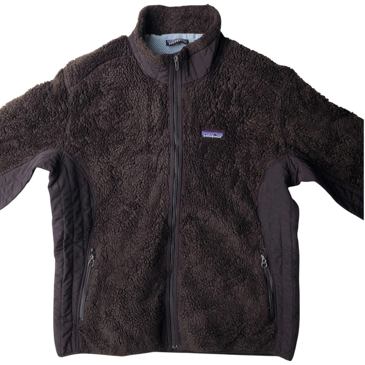 Patagonia Synchilla Fleece Jacket, Women's, Size L unclear brown type Vintage Second Hand