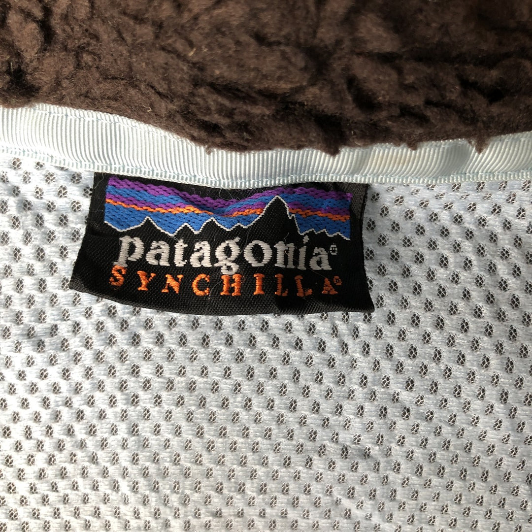 Patagonia Synchilla Fleece Jacket, Women's, Size L unclear brown type Vintage Second Hand