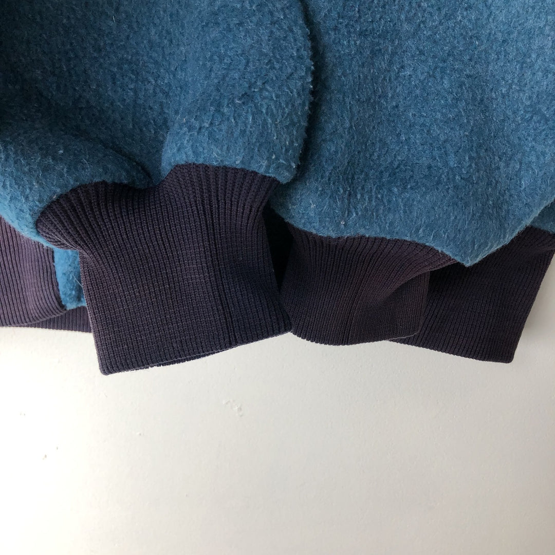 Vintage LLBean fleece jacket from the 1980'S to 1990s, made in the USA, size L. polyester Blue type light blue Vintage Second Hand