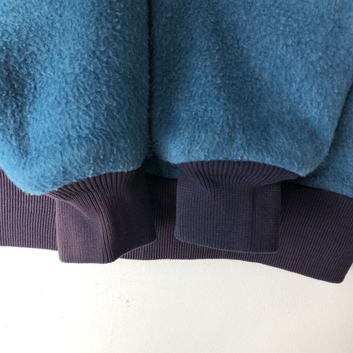 Vintage LLBean fleece jacket from the 1980'S to 1990s, made in the USA, size L. polyester Blue type light blue Vintage Second Hand