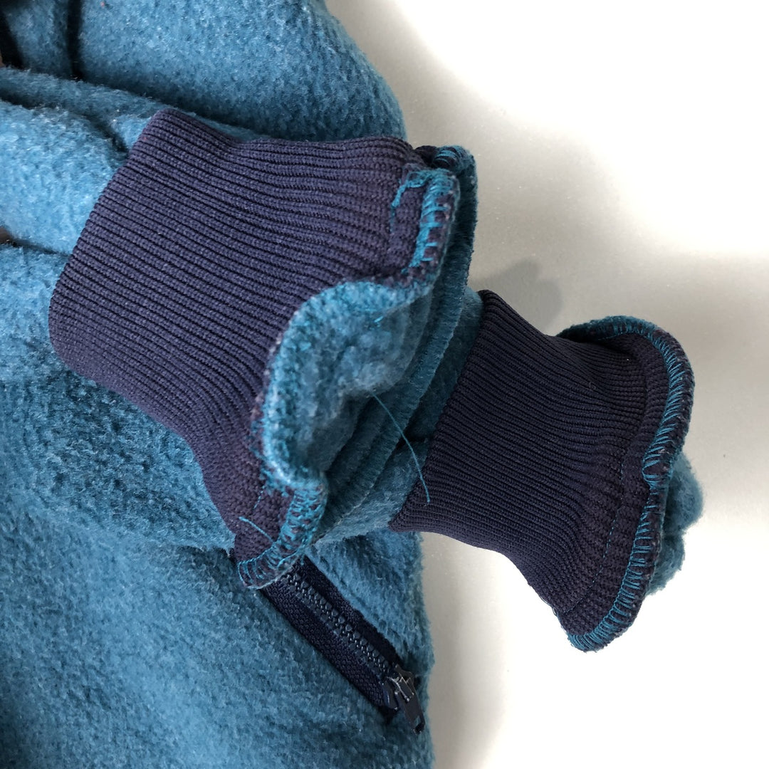 Vintage LLBean fleece jacket from the 1980'S to 1990s, made in the USA, size L. polyester Blue type light blue Vintage Second Hand
