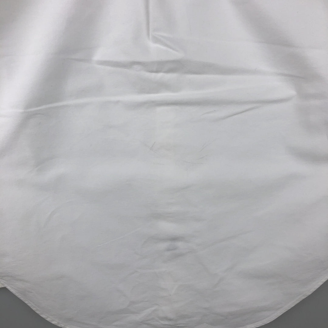 Ralph Lauren Classic Fit Long Sleeve Button Down Shirt, Men's Size L cotton white type Vintage Second Hand
