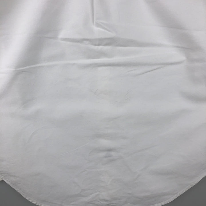 Ralph Lauren Classic Fit Long Sleeve Button Down Shirt, Men's Size L cotton white type Vintage Second Hand