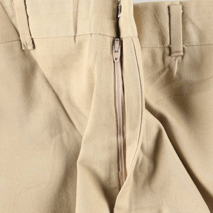 Vintage 70s-80'S Haggar Magic Stretch Cotton Slacks, Made in USA, Men's, Size W35 cotton Beige type Vintage Second Hand