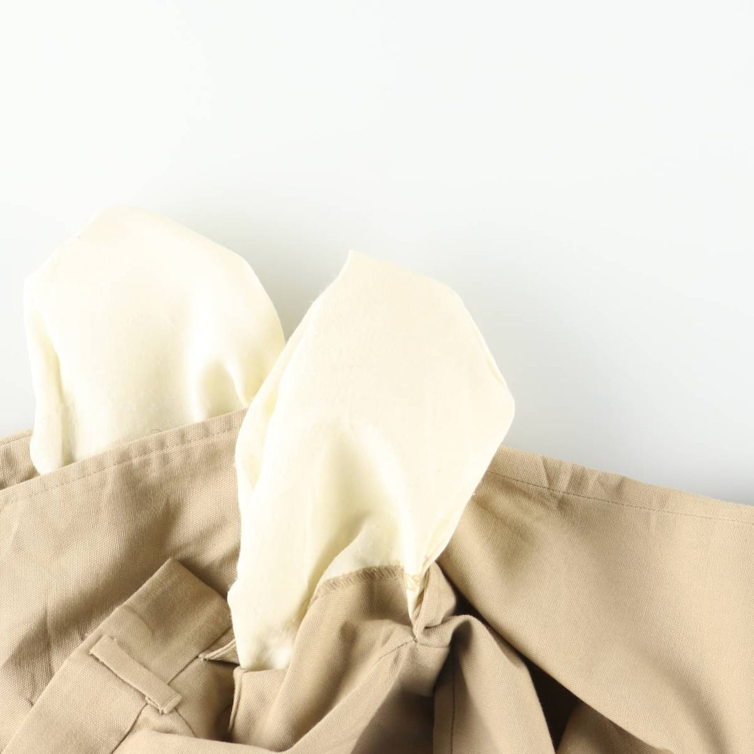 Vintage 70s-80'S Haggar Magic Stretch Cotton Slacks, Made in USA, Men's, Size W35 cotton Beige type Vintage Second Hand