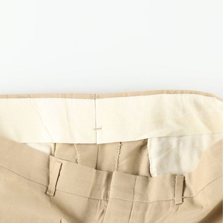 Vintage 70s-80'S Haggar Magic Stretch Cotton Slacks, Made in USA, Men's, Size W35 cotton Beige type Vintage Second Hand