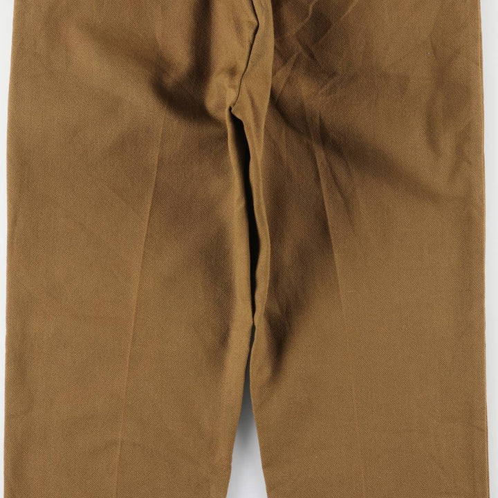 60s-70'S A-1 Kotzin Men's Slacks, Size W33 unclear brown type Vintage Second Hand