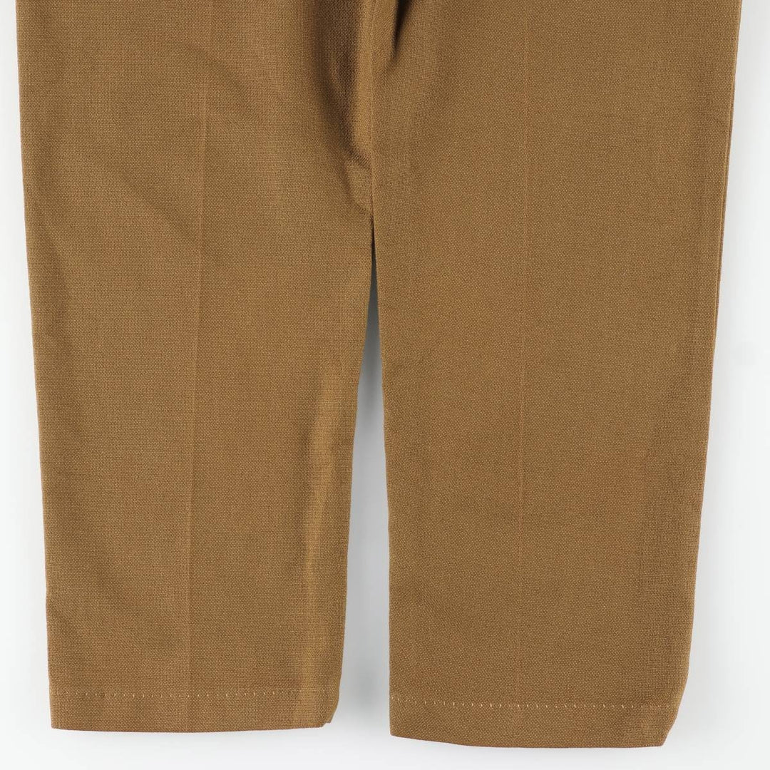 60s-70'S A-1 Kotzin Men's Slacks, Size W33 unclear brown type Vintage Second Hand