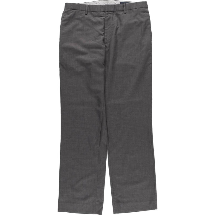 Banana Republic Classic Fit Wool Pants, Men's Slacks, Size W34 wool gray type Vintage Second Hand