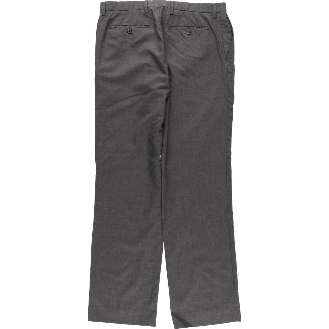 Banana Republic Classic Fit Wool Pants, Men's Slacks, Size W34 wool gray type Vintage Second Hand