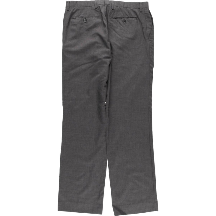 Banana Republic Classic Fit Wool Pants, Men's Slacks, Size W34 wool gray type Vintage Second Hand