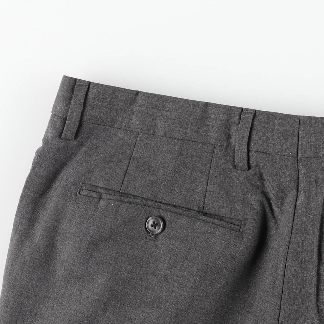 Banana Republic Classic Fit Wool Pants, Men's Slacks, Size W34 wool gray type Vintage Second Hand