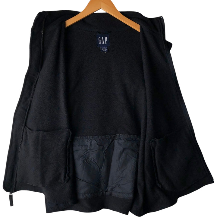 90'S GAP Old Gap Fleece Vest, Men's XL, Vintage polyester black type Vintage Second Hand