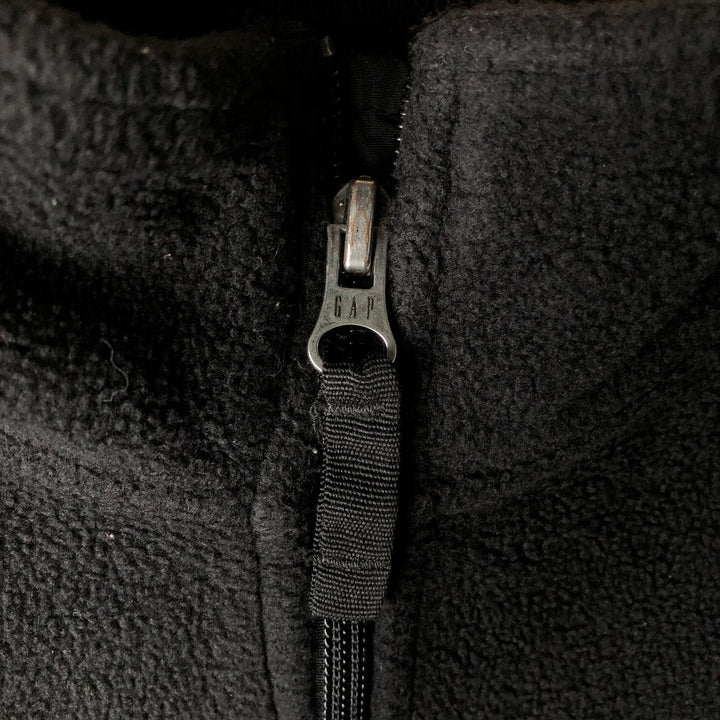 90'S GAP Old Gap Fleece Vest, Men's XL, Vintage polyester black type Vintage Second Hand