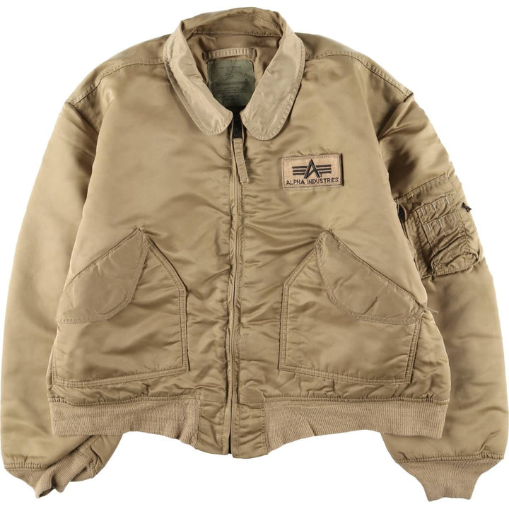 Civilian Alpha CWU-45 Nylon Gold type Vintage Second Hand