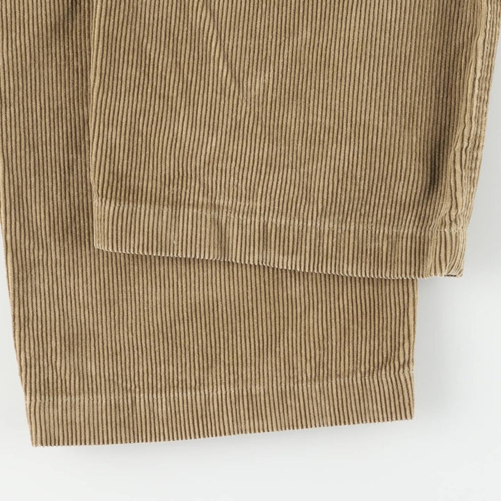 Brooks Brothers ESTABLISHED 1818 Corduroy Pants, Men's, Size W34 cotton brown type Vintage Second Hand
