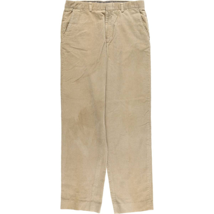 Eddie Bauer Men's Corduroy Pants, Size W33 cotton Beige type Vintage Second Hand