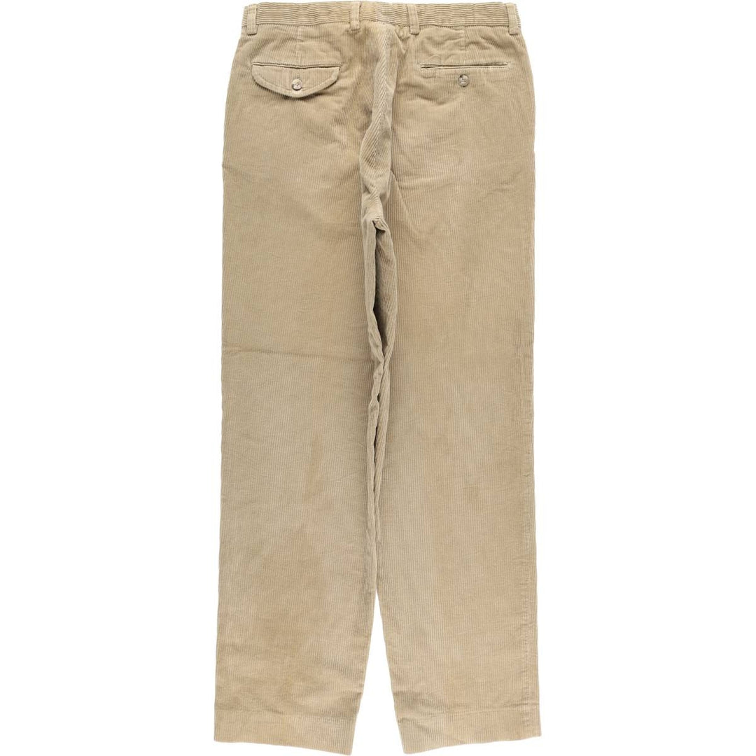 Eddie Bauer Men's Corduroy Pants, Size W33 cotton Beige type Vintage Second Hand