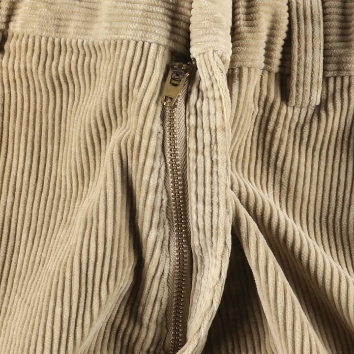 Eddie Bauer Men's Corduroy Pants, Size W33 cotton Beige type Vintage Second Hand
