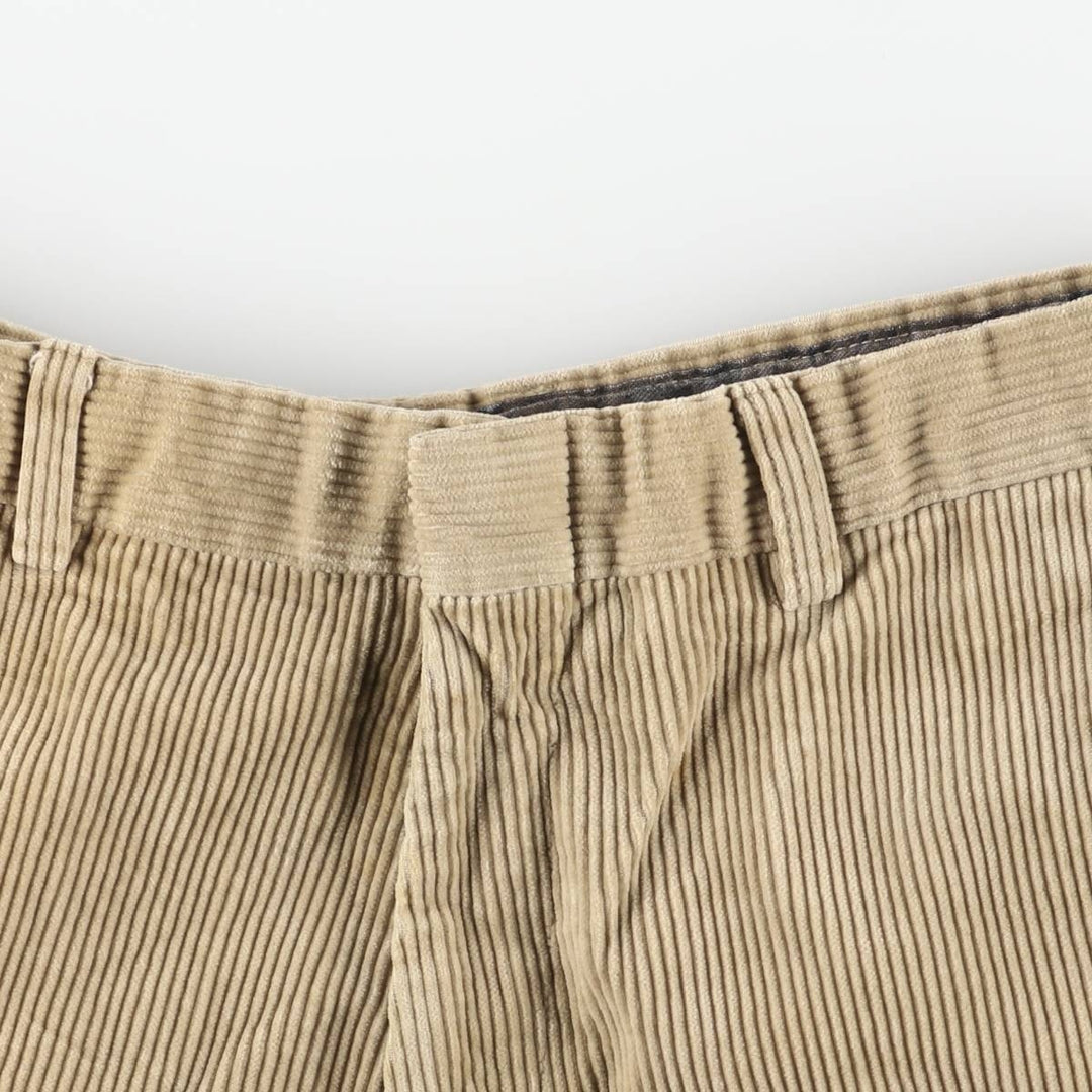 Eddie Bauer Men's Corduroy Pants, Size W33 cotton Beige type Vintage Second Hand