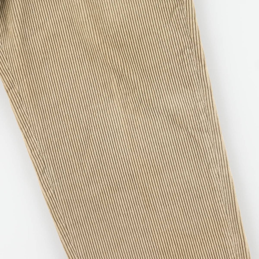 Eddie Bauer Men's Corduroy Pants, Size W33 cotton Beige type Vintage Second Hand