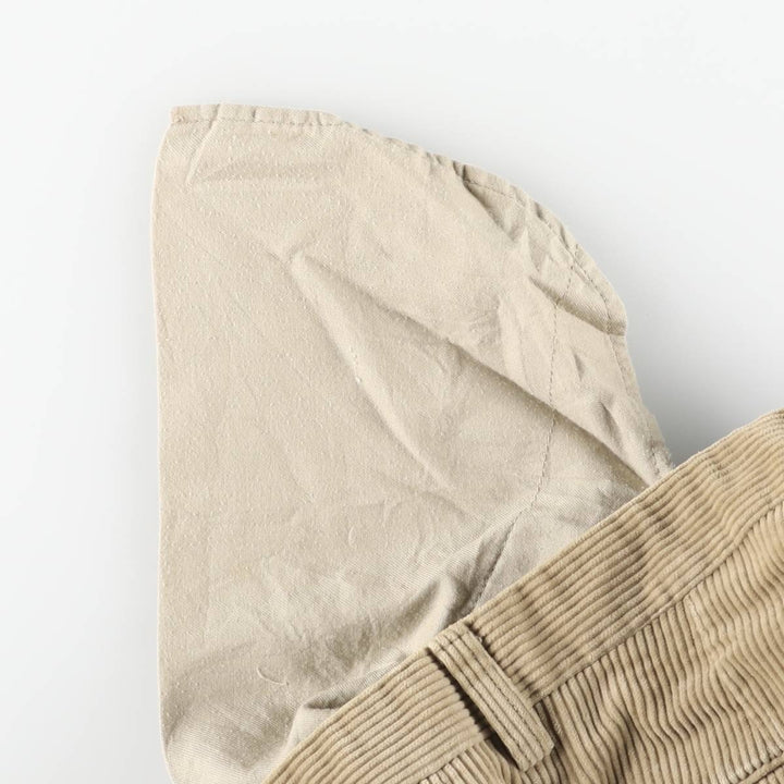 Eddie Bauer Men's Corduroy Pants, Size W33 cotton Beige type Vintage Second Hand