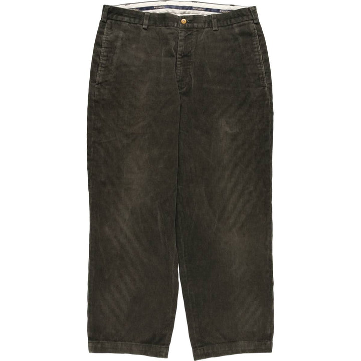 Brooks Brothers HODSON Corduroy Pants, Men's, Size 36 cotton Khaki type brown Vintage Second Hand