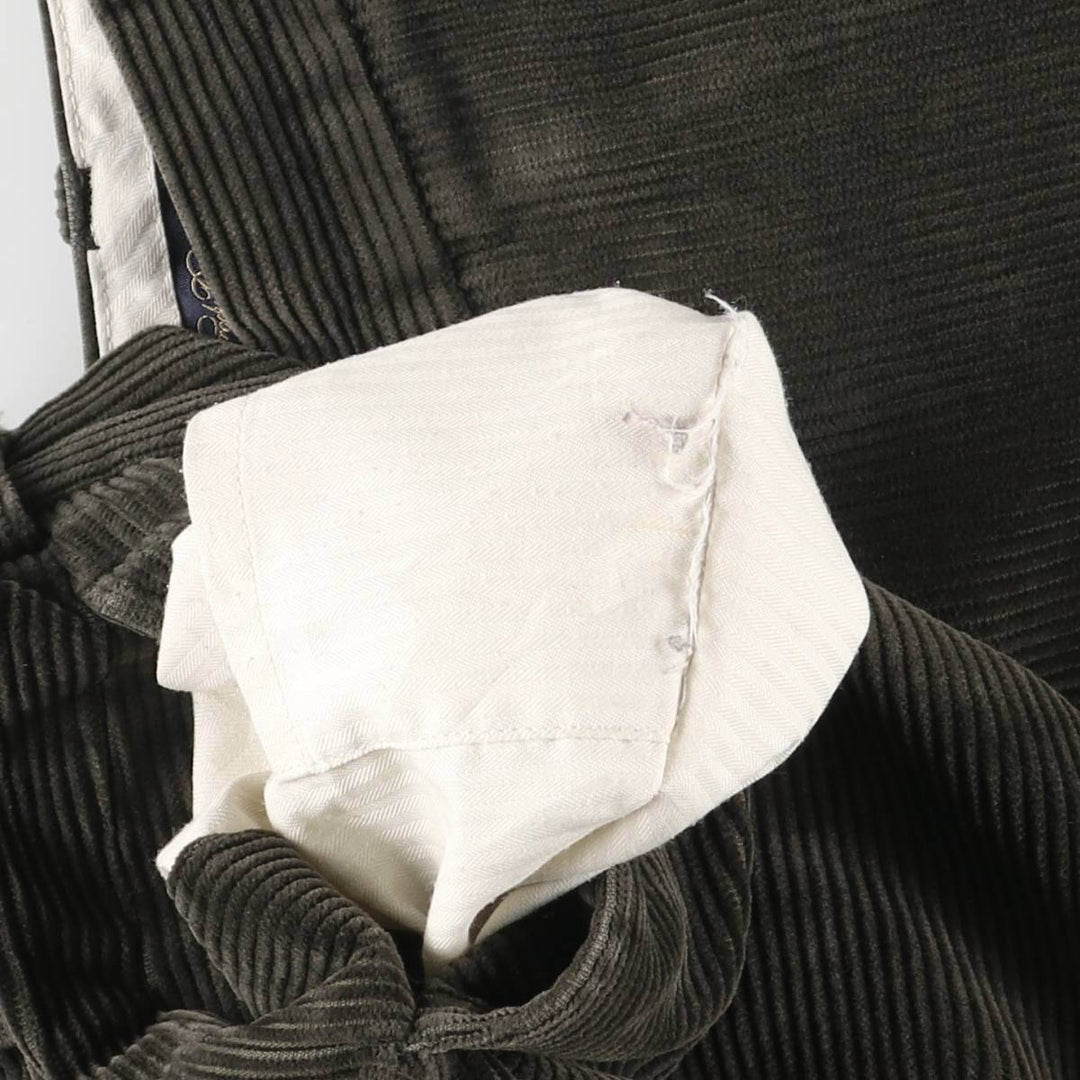 Brooks Brothers HODSON Corduroy Pants, Men's, Size 36 cotton Khaki type brown Vintage Second Hand