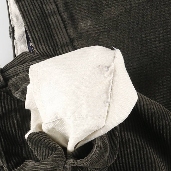 Brooks Brothers HODSON Corduroy Pants, Men's, Size 36 cotton Khaki type brown Vintage Second Hand