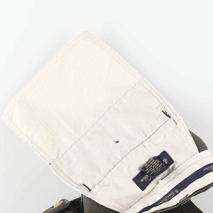 Brooks Brothers HODSON Corduroy Pants, Men's, Size 36 cotton Khaki type brown Vintage Second Hand