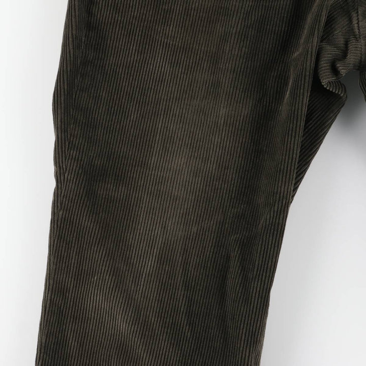 Brooks Brothers HODSON Corduroy Pants, Men's, Size 36 cotton Khaki type brown Vintage Second Hand