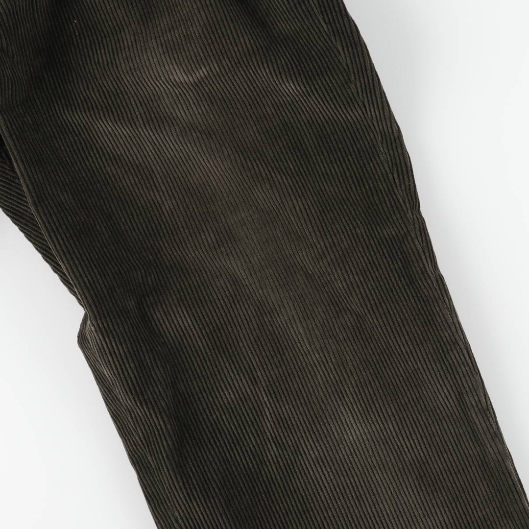 Brooks Brothers HODSON Corduroy Pants, Men's, Size 36 cotton Khaki type brown Vintage Second Hand