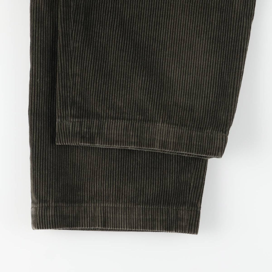 Brooks Brothers HODSON Corduroy Pants, Men's, Size 36 cotton Khaki type brown Vintage Second Hand