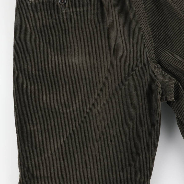 Brooks Brothers HODSON Corduroy Pants, Men's, Size 36 cotton Khaki type brown Vintage Second Hand