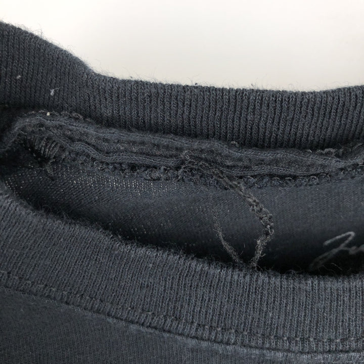 JUICE WRLD Juice World Rap T-shirt Rap T Men's L size cotton black type Vintage Second Hand