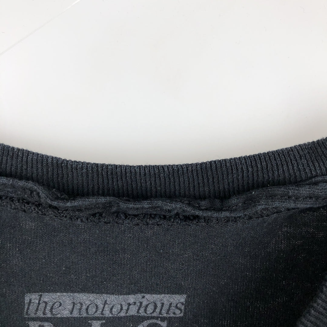 THE NOTORIUS BIG Band T-shirt, Men's Size M cotton black type Vintage Second Hand